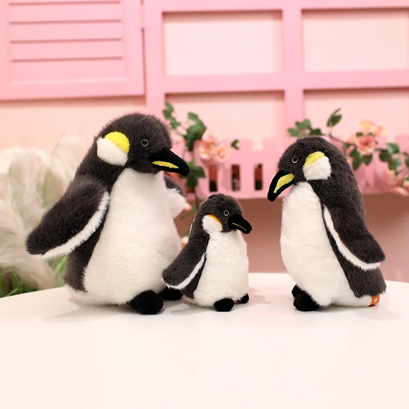 Kawaii 15-35cm Simulatie Pinguïn Zachte Pluche Pop Speelgoed Antarctische Pinguïn Plushie Dierenspeelgoed