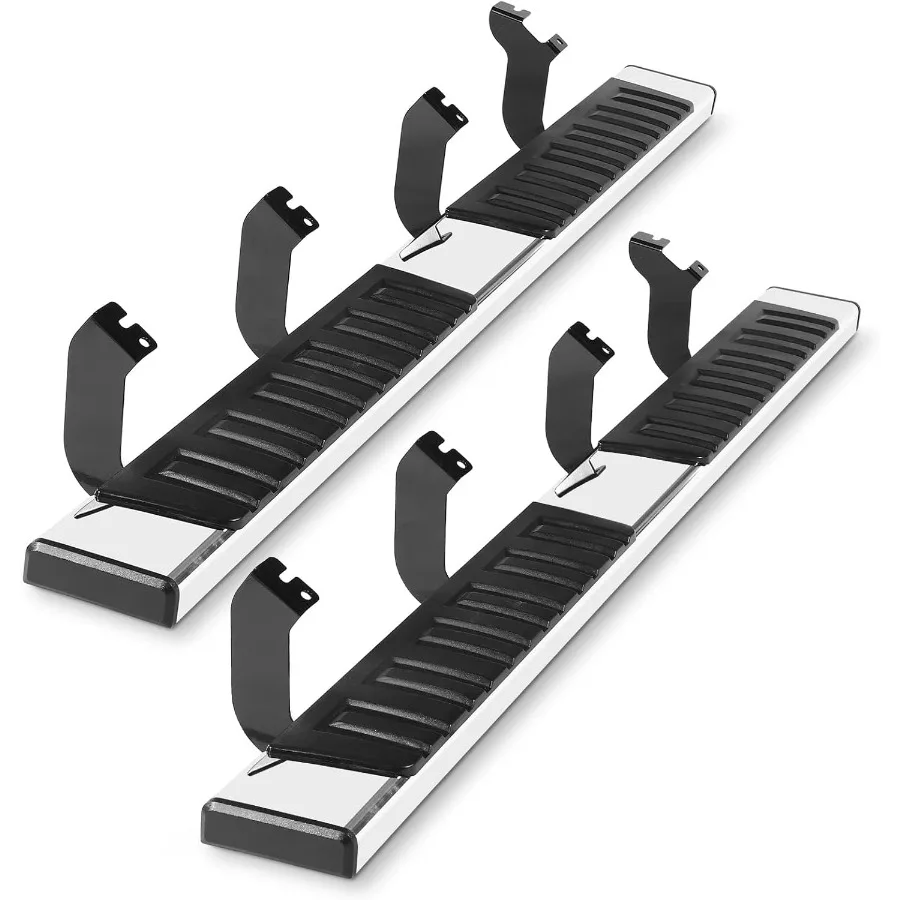 

6-дюймовые подножки для Toyota Tundra Crew Max Cab 2022 2023 2024 2025 с 4 полноразмерными дверями, зеркальная отделка, нержавеющая сталь S