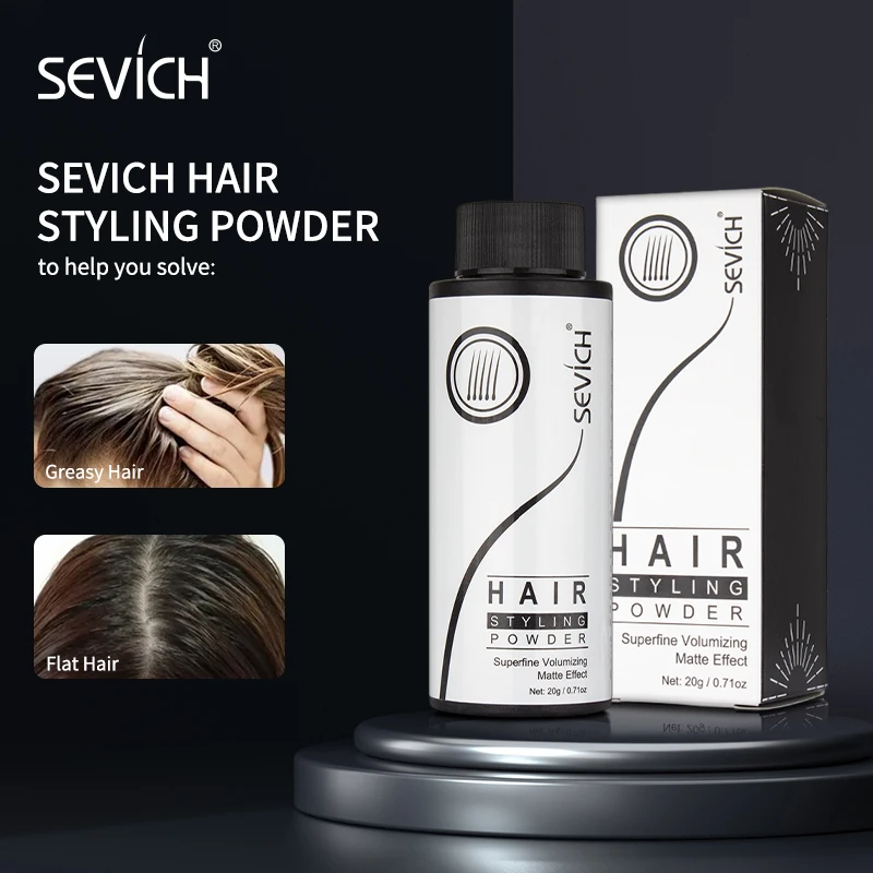 Sevich Hair Styling Powder 20g  Oil Control Hair Powder Fluffy Hair Powder Increase Hair Volume Instantly Long-Lasting Powder