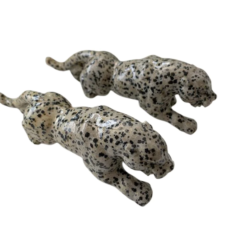 

Natural Balmatin Crystal Hand Carved Animal Leopard Crystals And Stones Healing Home Decoration Accessories 1pcs