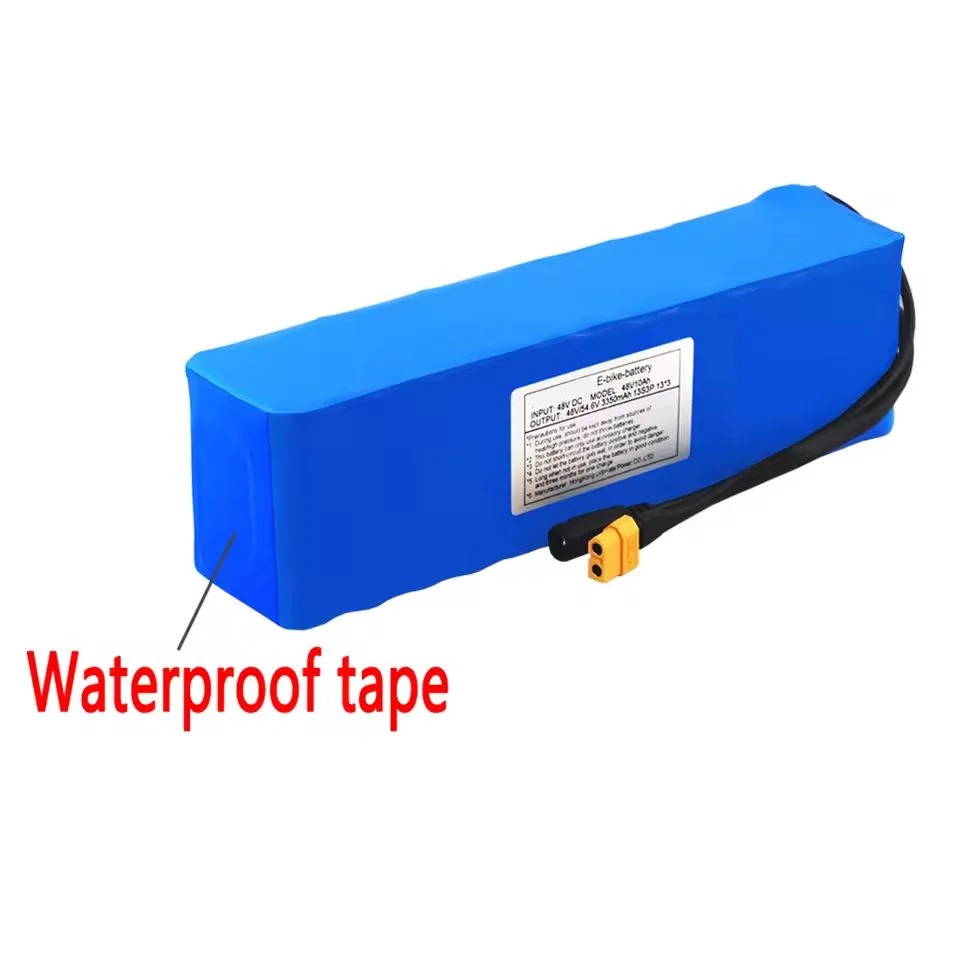 48V 10ah 48V battery Lithium Battery Pack 2000W electric bicycle battery Built in 50A BMS XT60 Plug+4.6V 2A charger