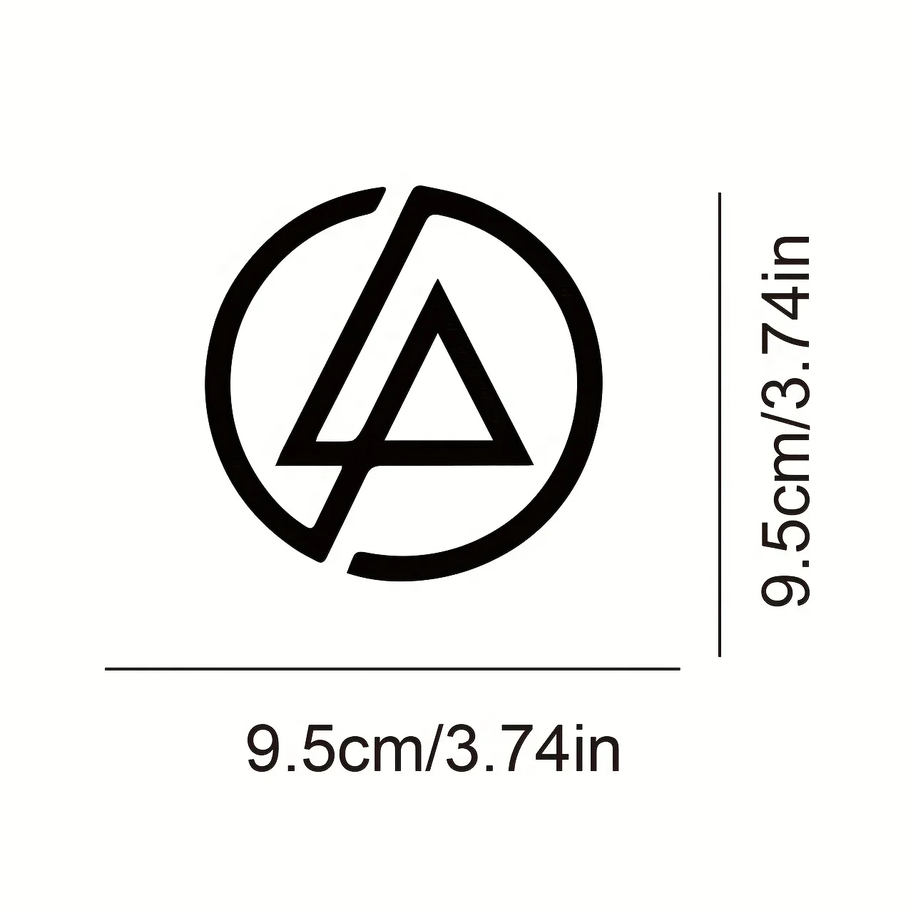1PC Linkin Park Logo Car Sticker Waterproof Vinyl Decal for Fuel Tank Motorcycle Auto Music Fans Decor