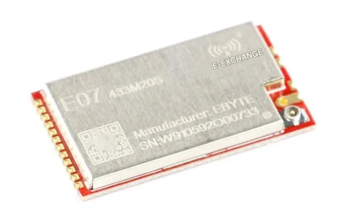 CC1101 Wireless Module, 433MHz Data Transceiver, Industrial RF Communication, E07-M1101S/433M20S, MOQ:2