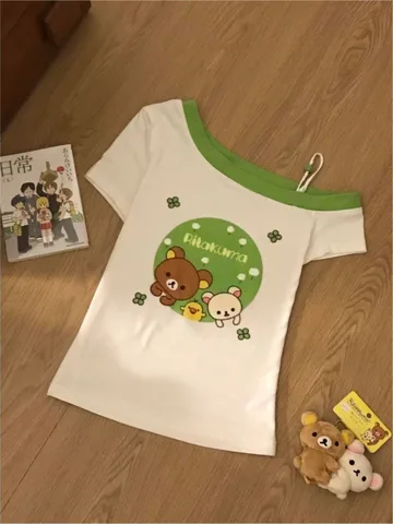 Женская футболка Rilakkuma полиэстер