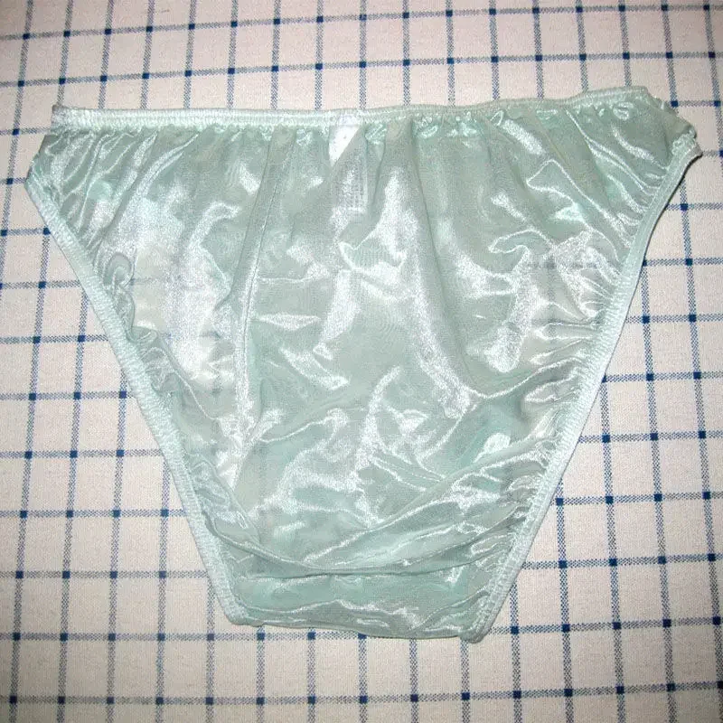 

Transparent Mesh Men's Green Color Pants See Through Panty Dolls Man Private Party Sexy Costumes Plus Size Role-play Briefs