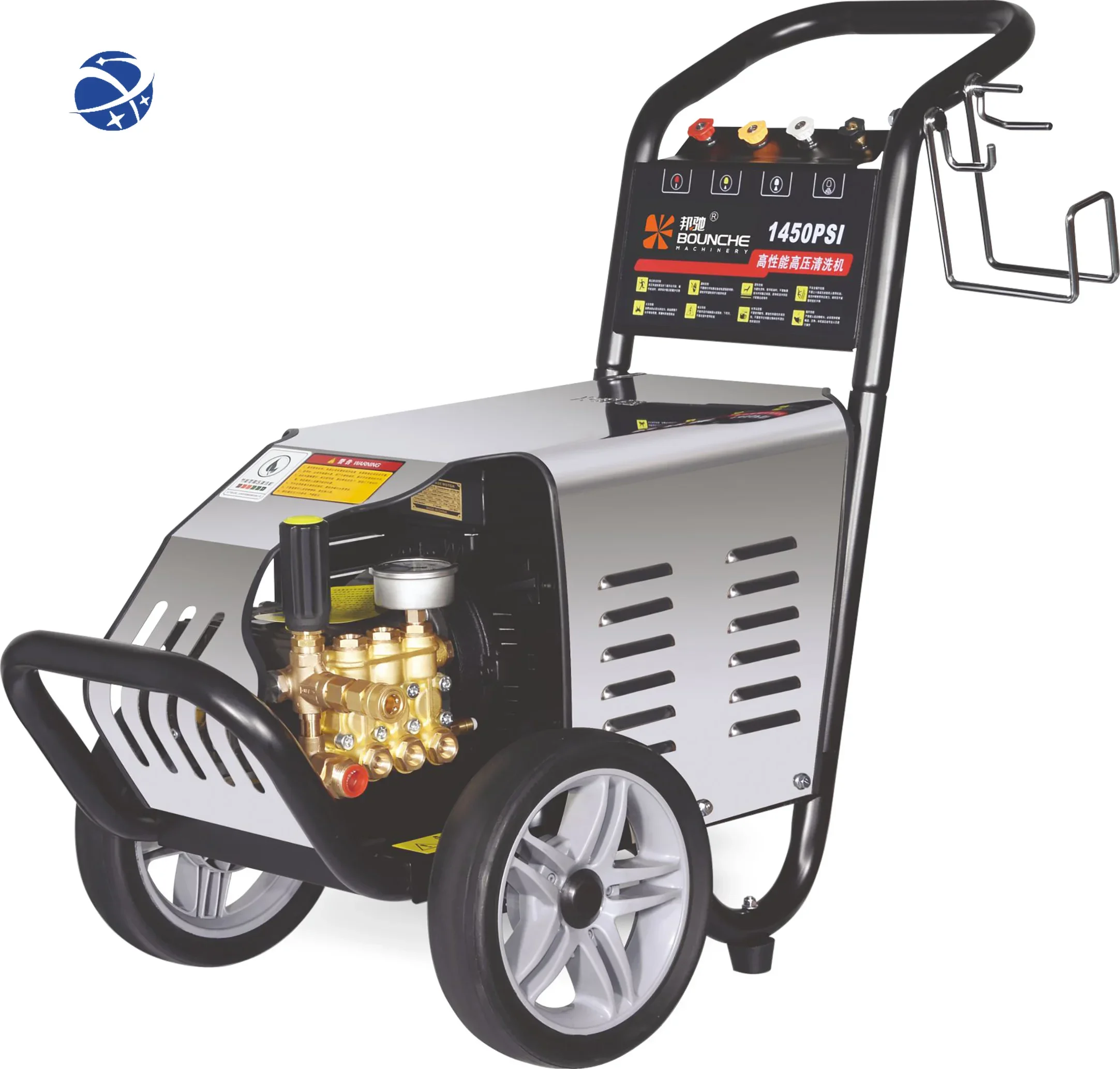 Excellent quality 3kw 220v 1885psi/130bar electric high pressure cleaning car washer