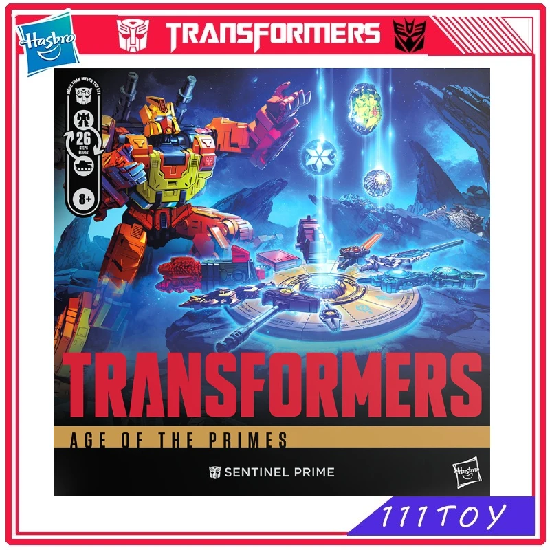 In Stock Hasbro Transformers Classic Toys Age Of The Primes Voyager Class Sentinel Prime Action Toy Figure Collect Gifts Hobbies