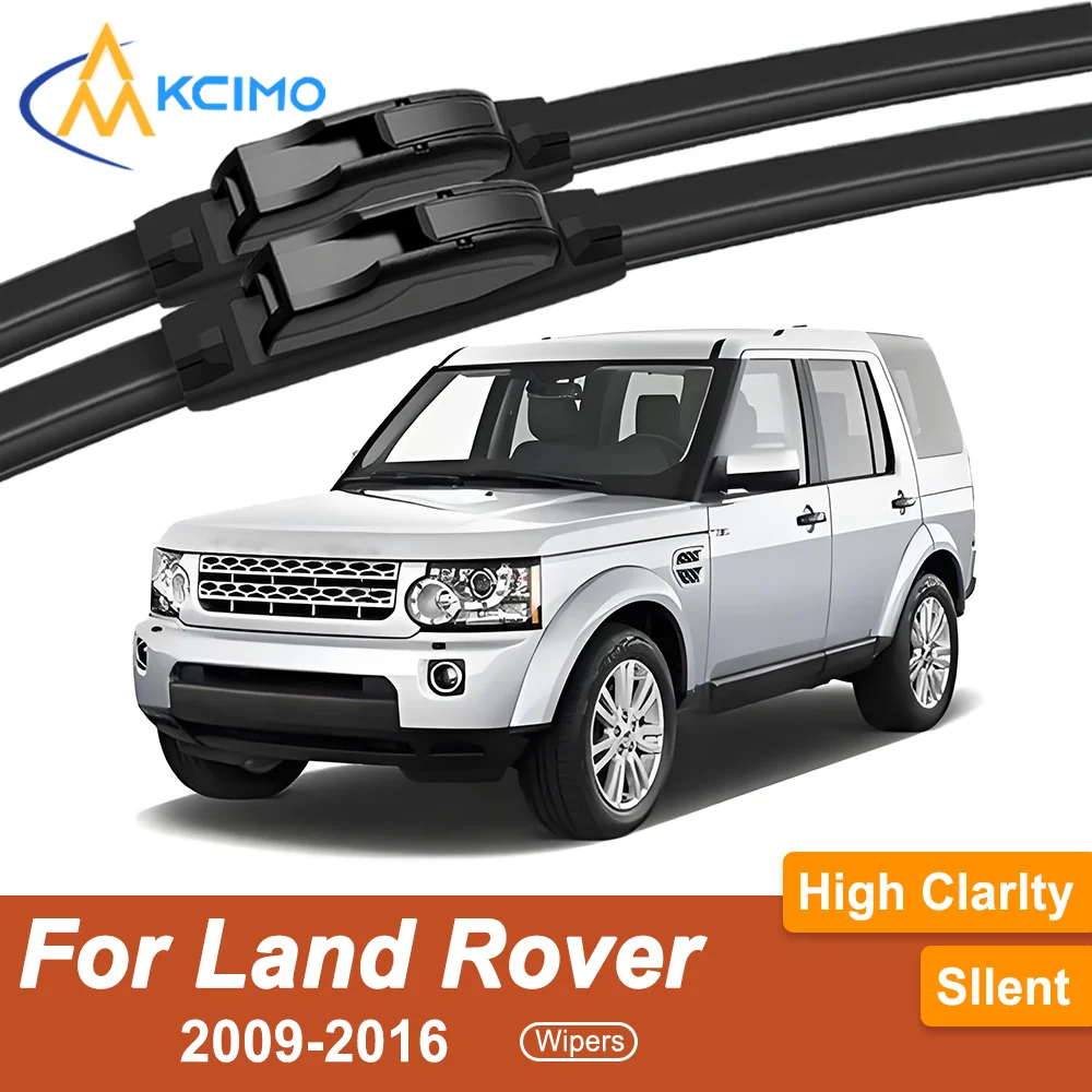 

Premium Rubber Durable Silent Windshield Wiper Blades 2pcs for Land Rover Discovery 4 L319 2009-2016 Front Wiper Blades Set