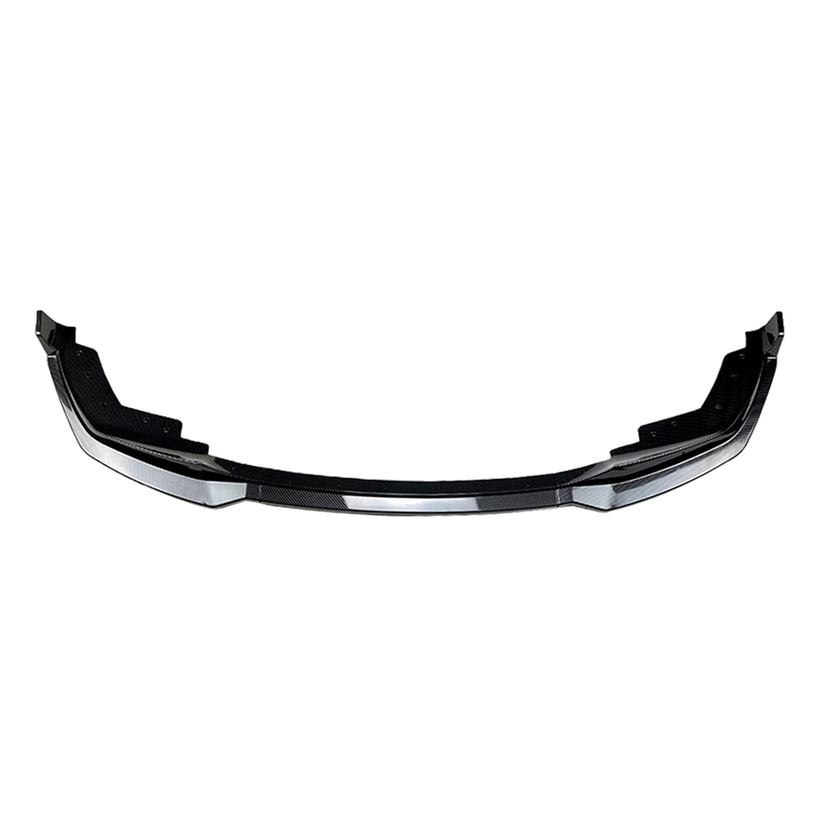 For BMW Series 3 G20 320i 330i M Pack 2019-2022 Front Bumper Spoiler Lip Carbon Fiber Look/Gloss Black Lower Splitter Protector