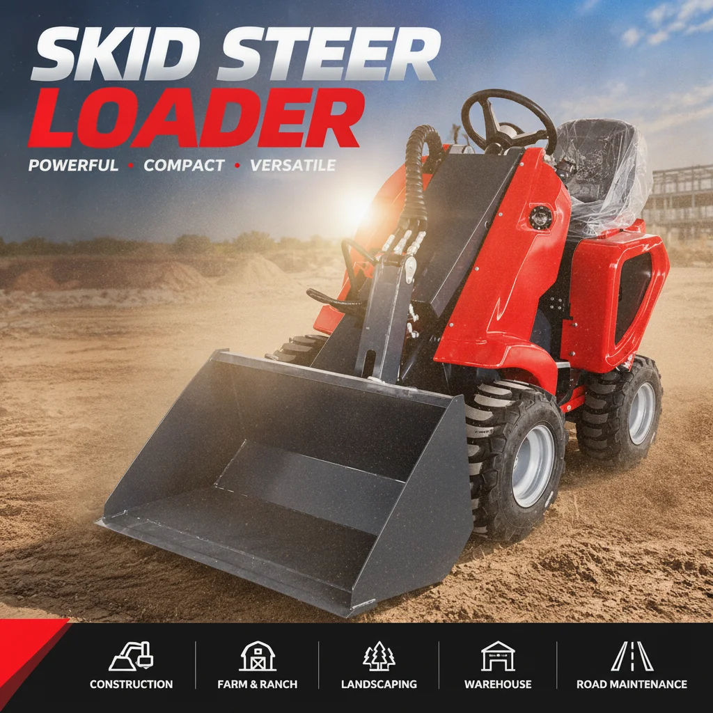 Customized Wheel Loader EPA Approved 0.8 Ton Mini Loader Orchard Use Factory Wholesale Hot Sale