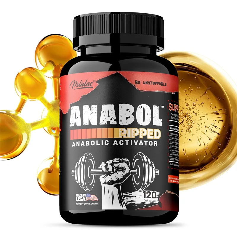 

Капсулы Anabol Ripped Anabolic Muscle Builder — поддерживает восстановление и рост мышц, способствует синтезу мышечного белка