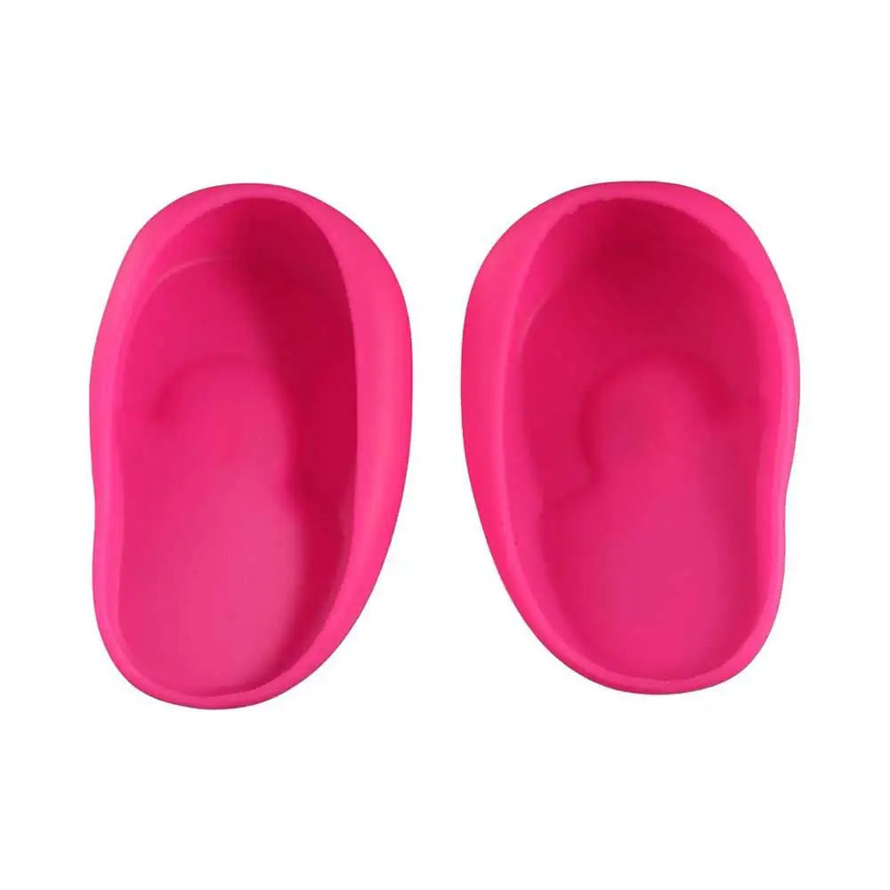 

Care Hair Color Travel Silicone Waterproof Hair Coloring Ear Cover Ear Protector Cover Hair Salon Earmuffs Silicone Ear Cover