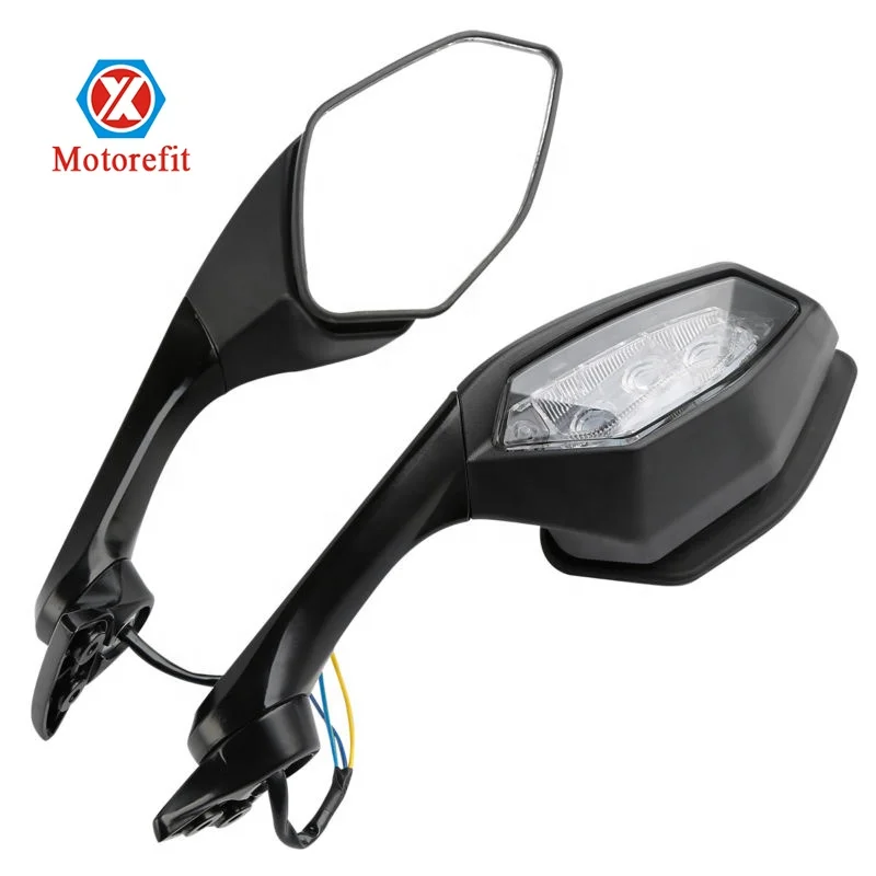 

Motorcycle Accessories Rearview Mirror LED Turn Signal Light For Yamaha YZF R6 2017-2020 YZF R1 2015-2019 Turn Signal Mirror