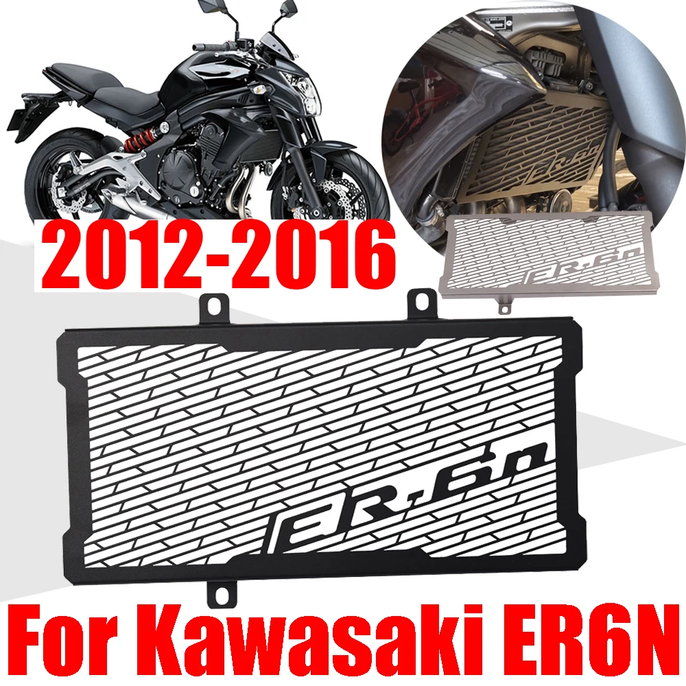 For Kawasaki ER6N ER-6N 2006 2007 2012 2013 2014 2015 2016 Accessories Radiator Protective Cover Grill Grille Guard Protector