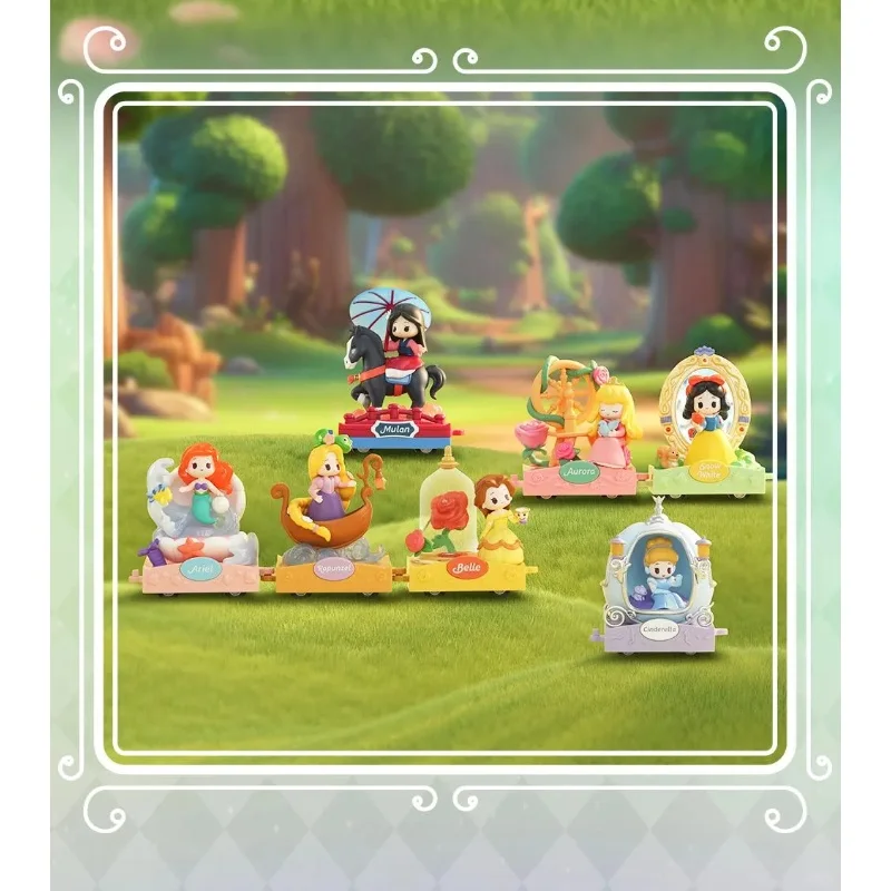 

New Genuine Princess Blind Box D-Baby Romantic Cruise Guess Box Ariel Anime Figures Rapunzel Mulan Model Kawaii Doll Gift Toys