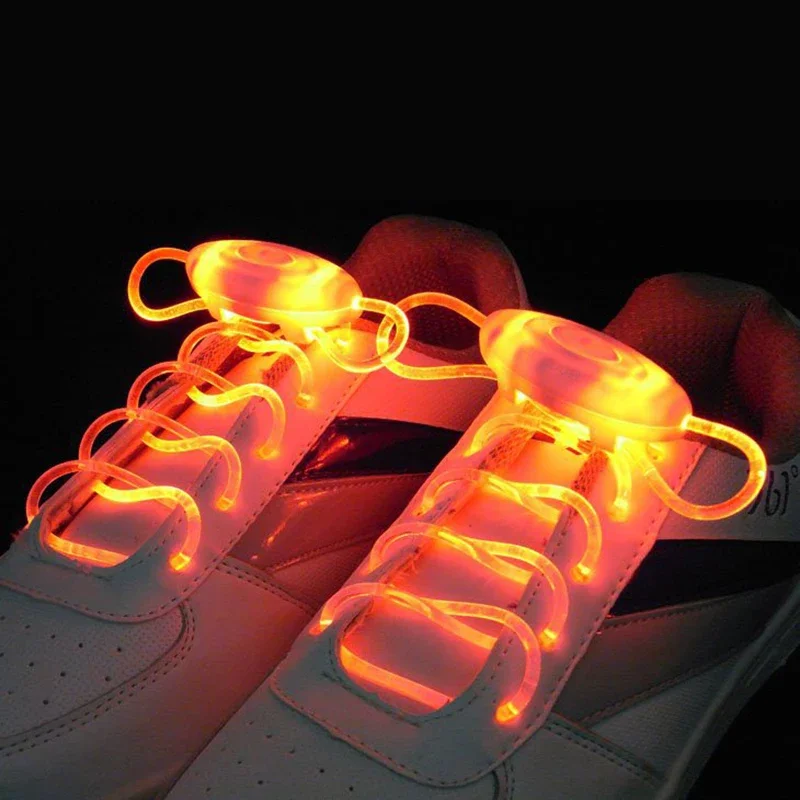 1Pcs Multi-Color Neon LED light Shoe laces Shoes Strap Glow Stick luminous Shoelace Accessories Party Supplies