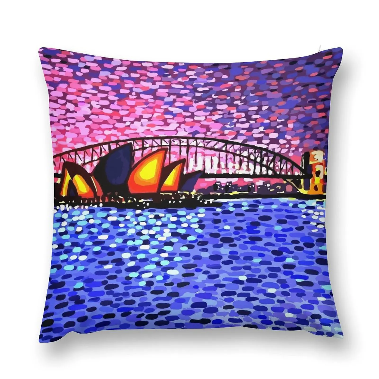 

Sydney Harbour Throw Pillow christmas supplies Cushions Cover Pillowcases For Pillows Cushion Child pillow