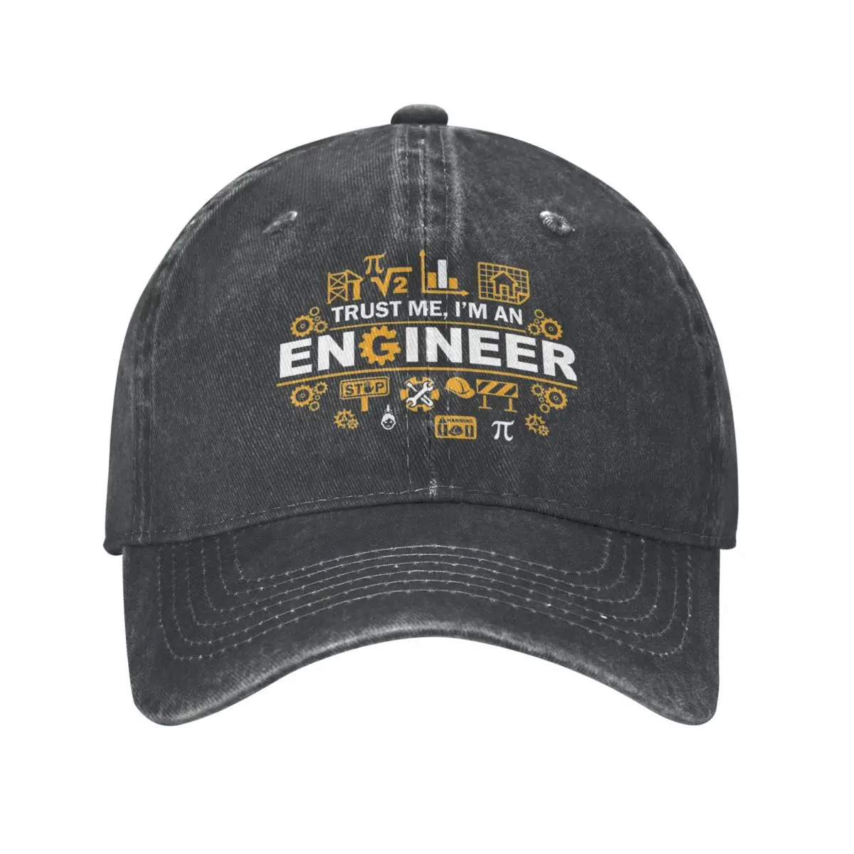 Casual Trust Me I'm An Engineer Baseball Cap Distressed Washed Headwear funny science humor Outdoor All Seasons Travel Caps Hat