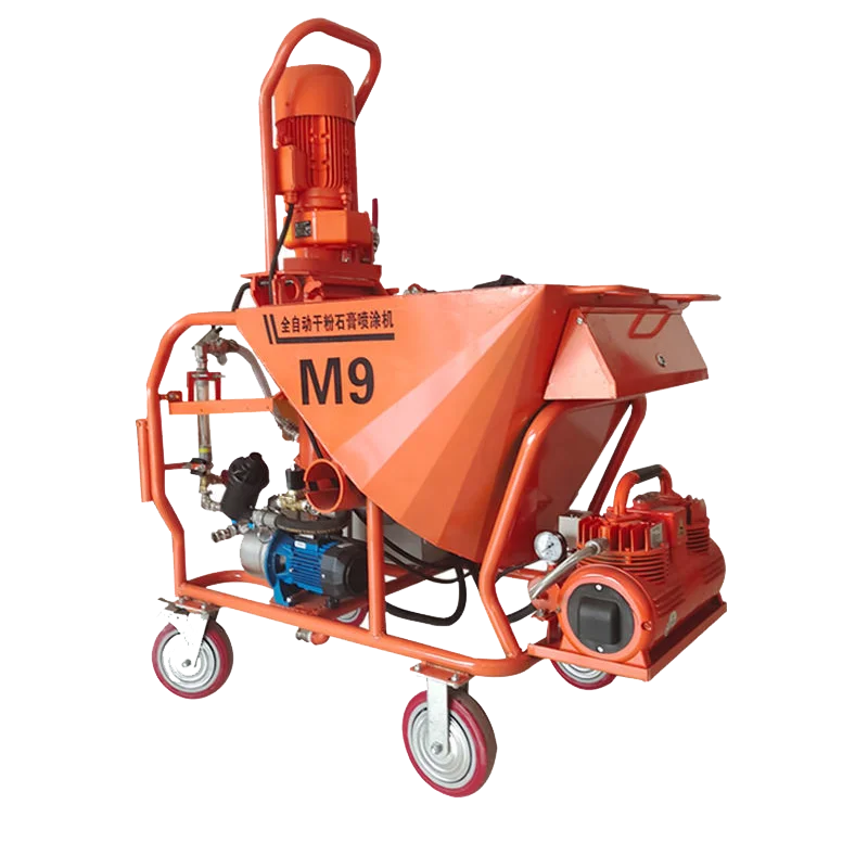 M9 M6 Germany Manufacturer Parts Mortar Spray Machine Cement Plastering Gypsum Plaster Cement Plaster Spraying Machine