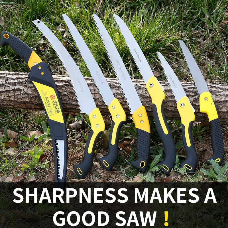 

Handheld Garden Saw with Durable and Sharp Blades Used for Outdoor Picnicking Trimming Landscape and Gardening Tasks