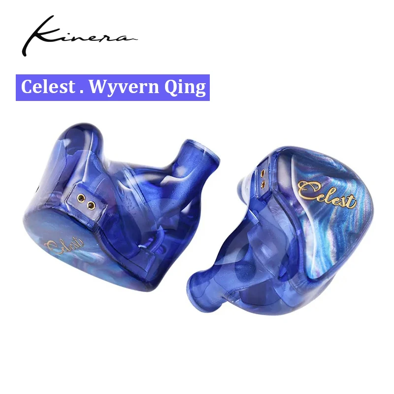 Kinera Celest Wyvern Qing Earphones 10mm LCP Dynamic Driver With Detachable Boom Microphone In-Ear IEMs Cable Audio headset