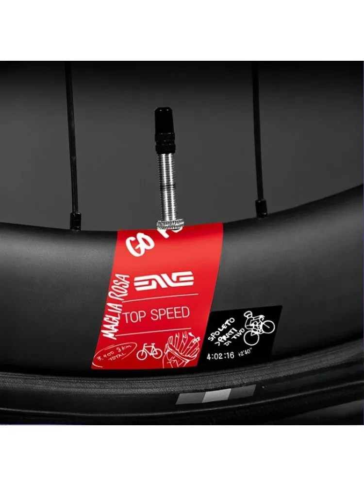 AliExpress 2PCS/suitable for 60/62mm rim depth road bicycle wheel set air nozzle sticker valve sticker, DT SWISS fixed decorative film