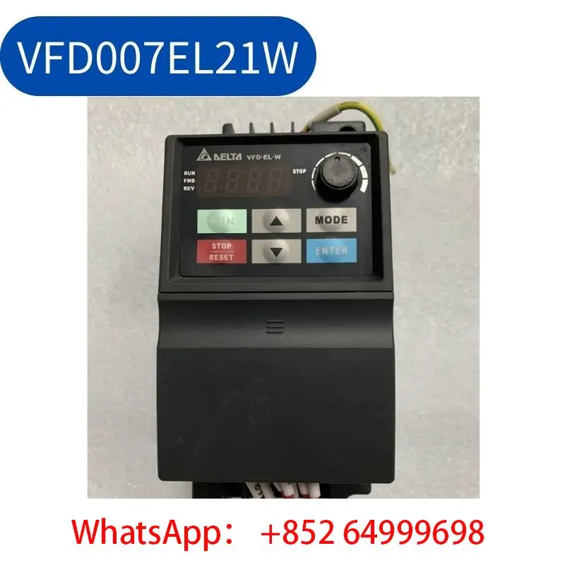 

Inverter VFD007EL21W 0.75KW second-hand Test OK