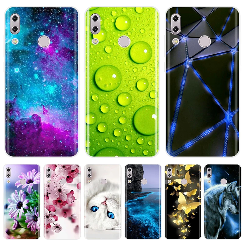 For Asus Zenfone 5z ZS620KL Case Soft Silicone Back Cover Phone Case for Zenfone 5 ZE620KL ZS620 KL Case Coque Bumper TPU Cover