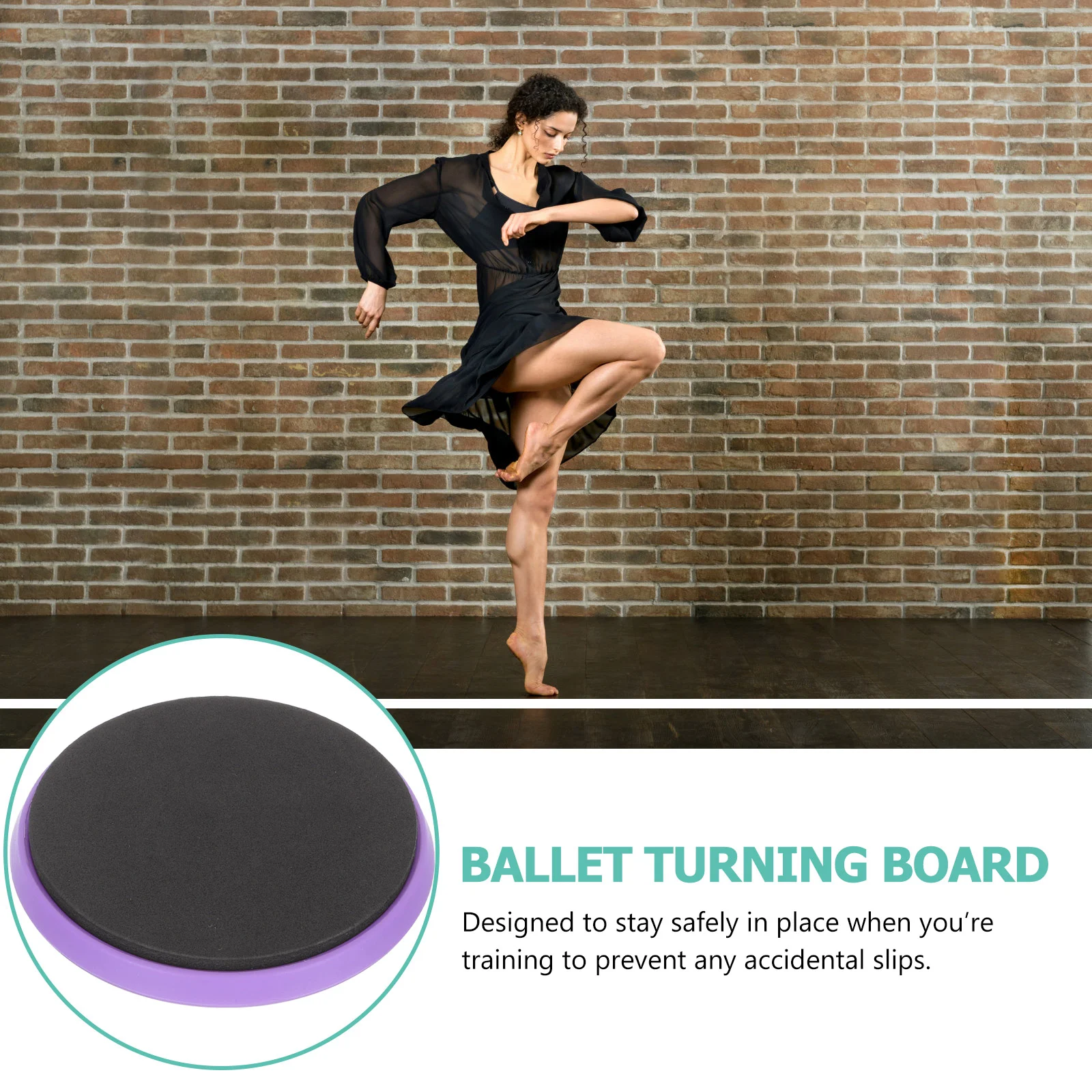 Tabla de ballet giratoria para bailarines equilibrio herramienta de entrenamiento de yoga baile Nylon