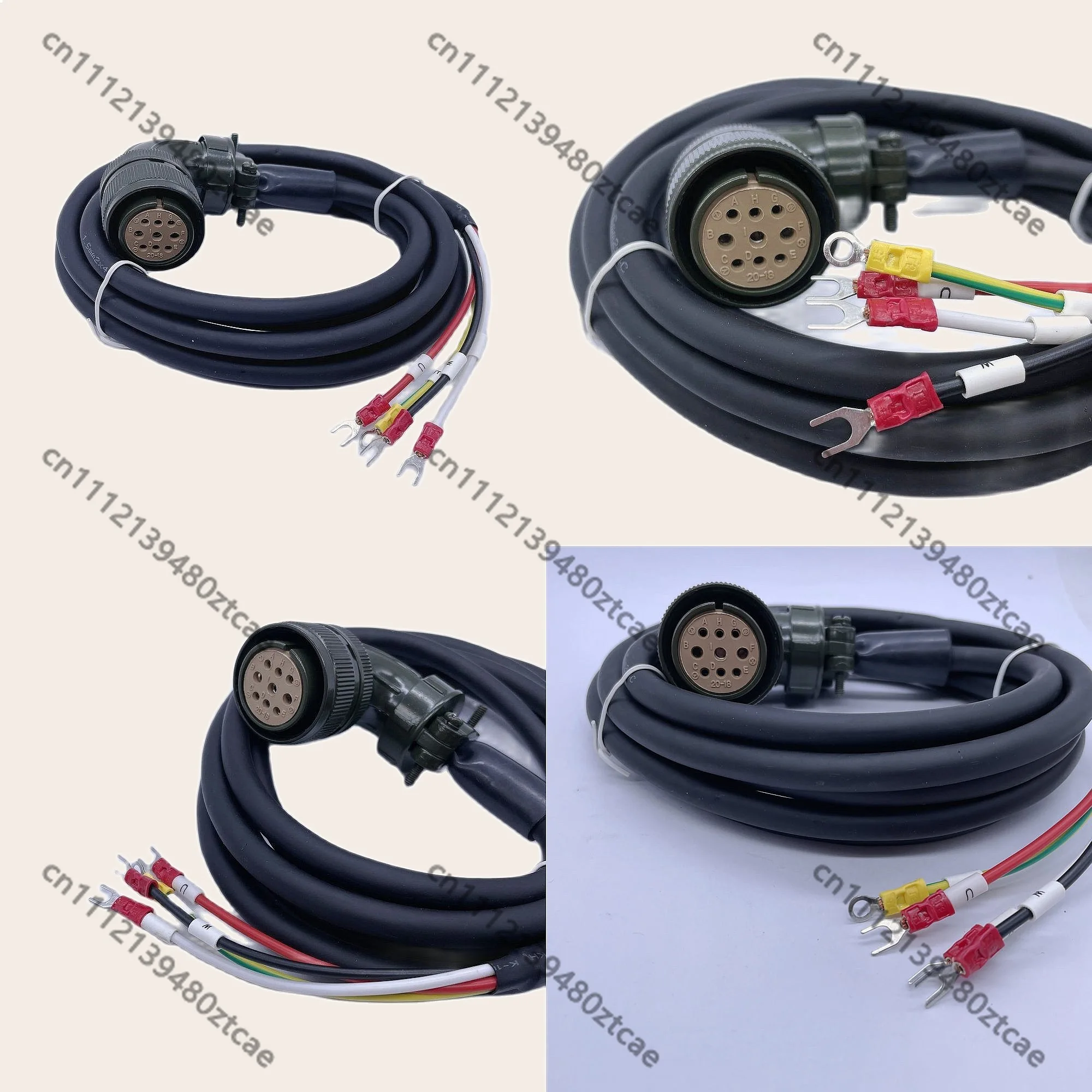 3M Industrial Servo Power Cable for B2 Series Servo Motor High Flex Shielded Wire