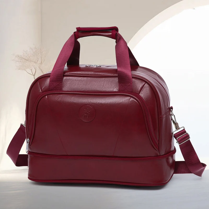 

Короткая дорожная сумка, расширяемые деловые сумки для прогулок, женская сумка из искусственной кожи для занятий йогой, спортивная тренировочная сумка на плечо, мужские большие сумки для фитнеса