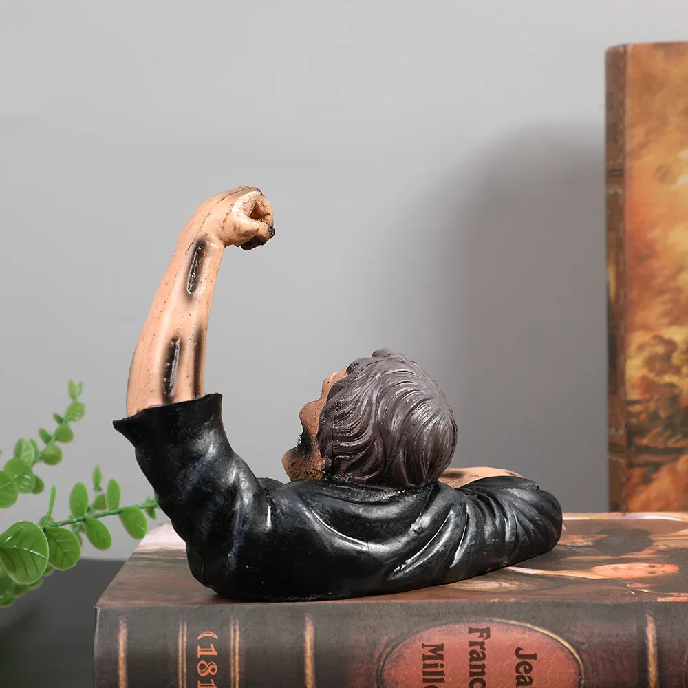 Creepy Zombie Lantern Statue- Halloween/Easter Decorative Figurine, Dark Garden Ornament