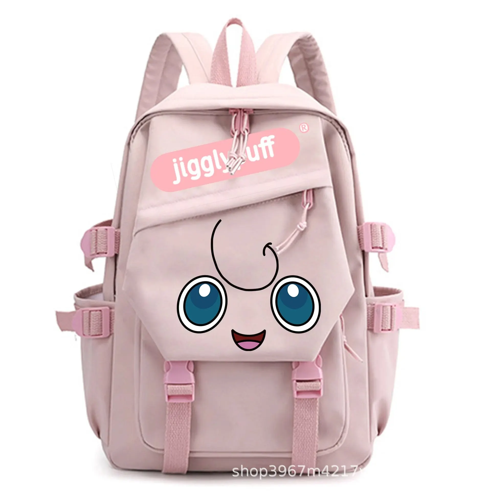 Anime Pokemon Cartoon Pikachu Waterproof Gengar Dacron Backpack Pack Hot Schoolbags For Kids Student Laptop Snorlax Book Gift