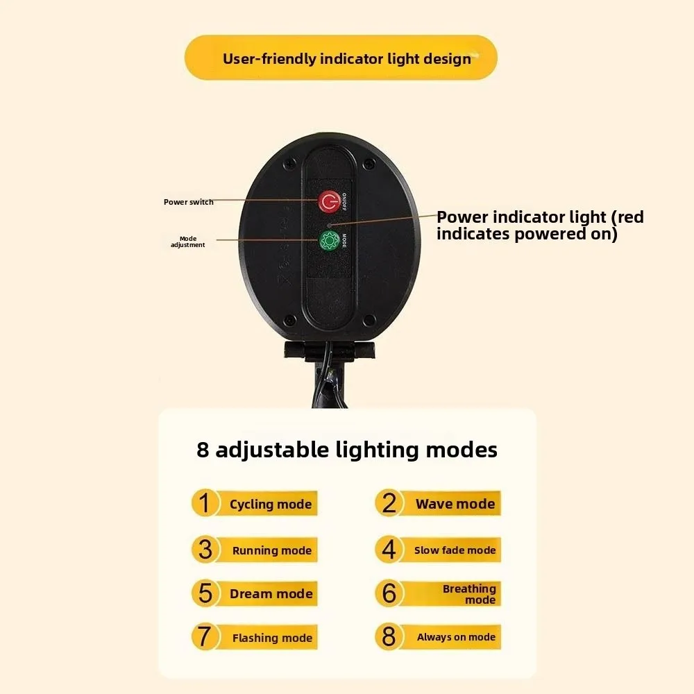 

Waterproof Solar Flower Light with 3 Head Warm light Simulation Flower Lamp Ground Mounted Intelligent Light Sensing