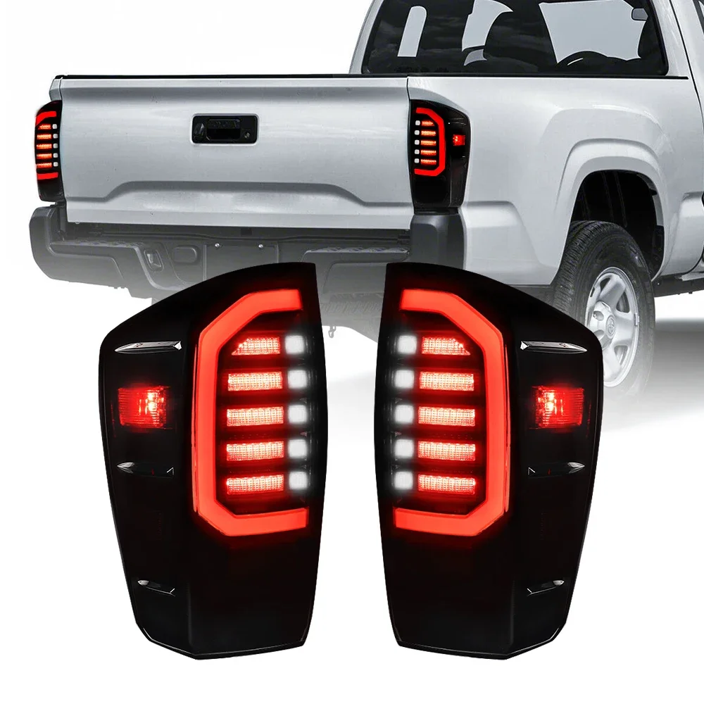 

Led Taillights Rear Light Assembly Modified Tail Lights lamp For Toyota Tacoma 2016 2017 2018 2019 2020 2021