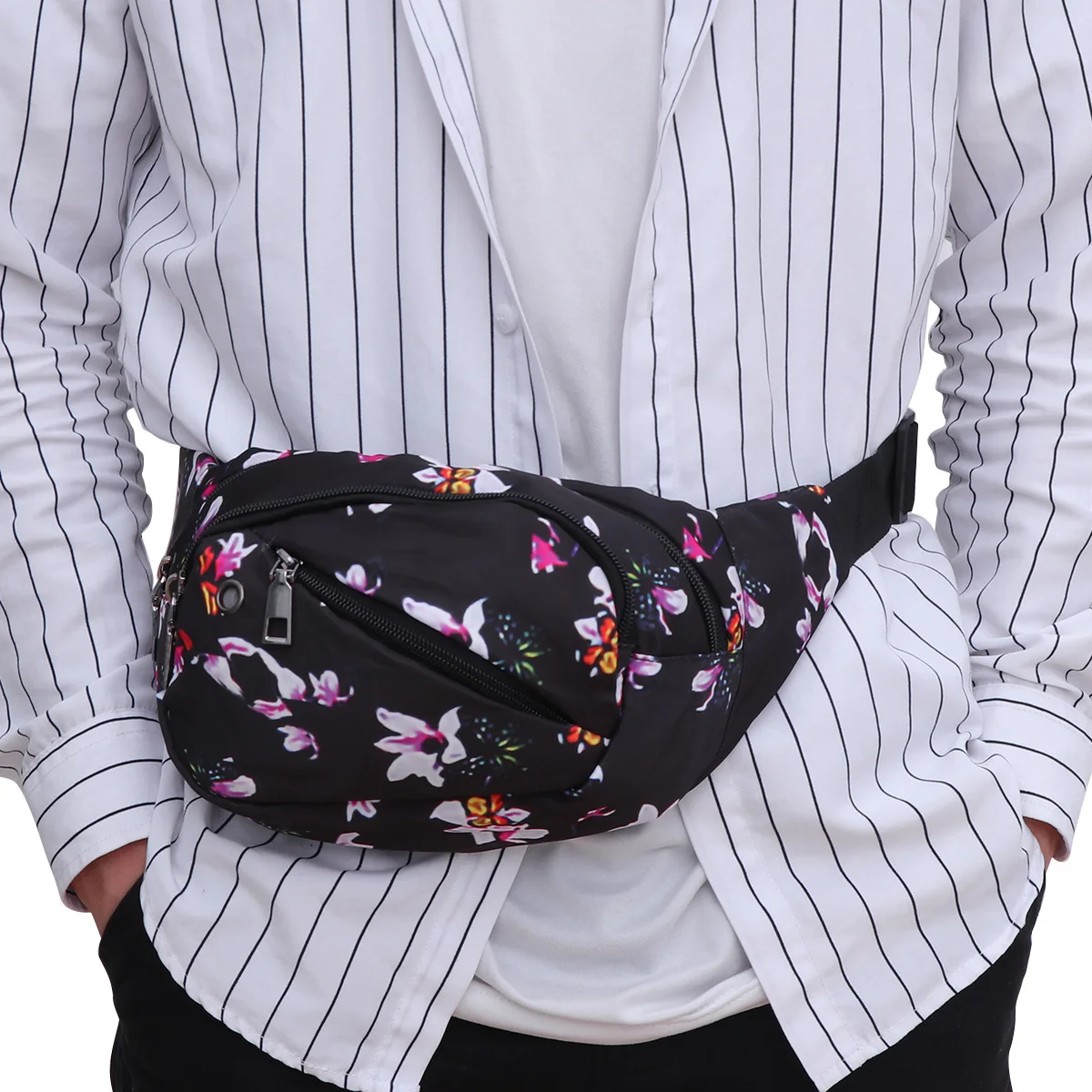 

Waterproof Anti-Theft Waist Bag Outdoor Running Pack Lightweight Travel Waist Pouch Multipurpose Sports Bag Pack