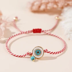 Go2boho Tradition Martis Series 2024 New Delicate Alloy Evil Eyes Synthetic Turquoise Bead Greek March Bracelets For Women Gift