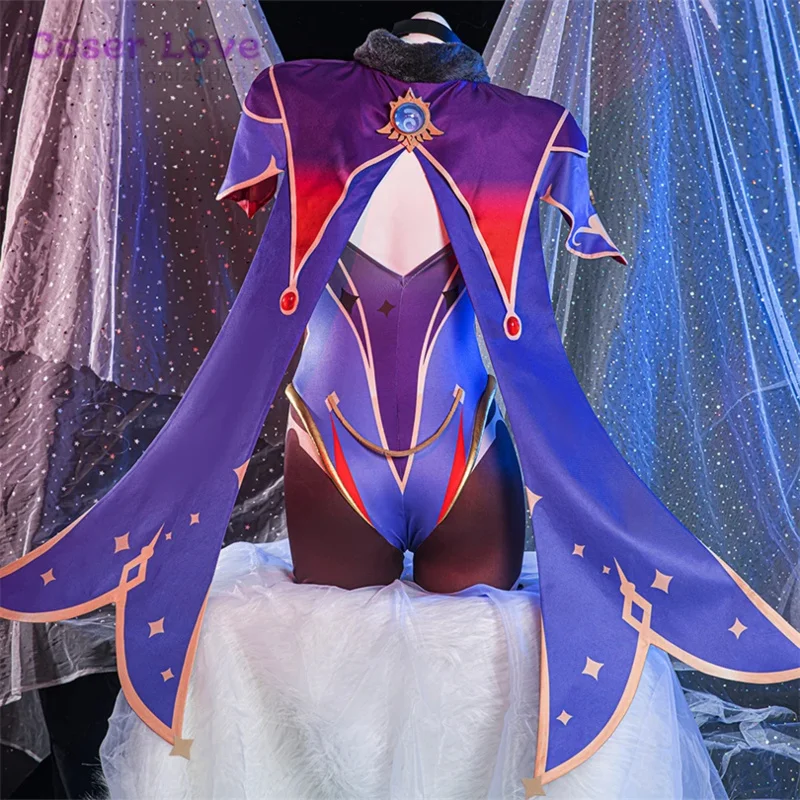 Gioco Genshin Impact Mona Astrologist Megistus Costume Cosplay carnevale festa di natale abbigliamento Costume di Halloween