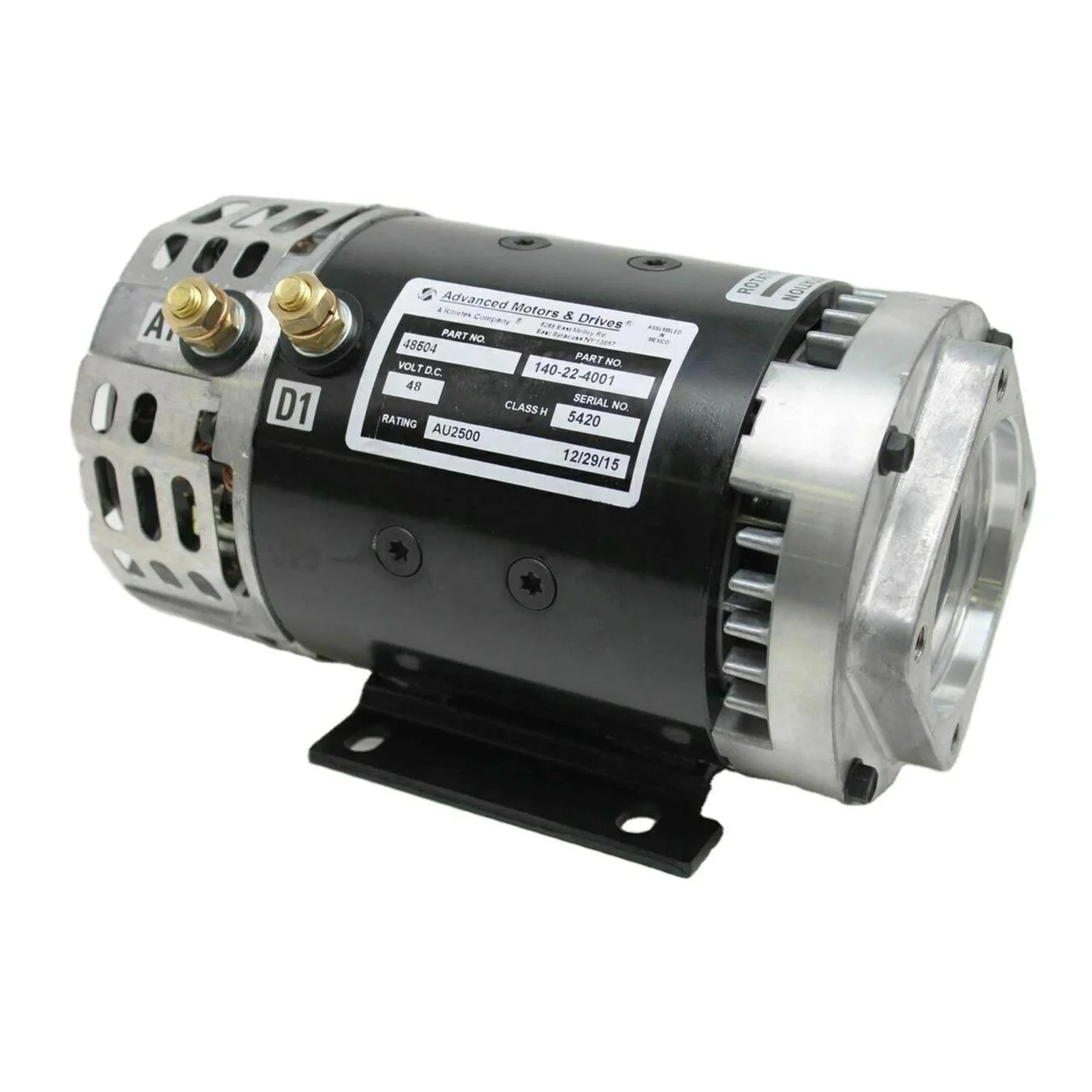 

AWP Genie Lift Parts 48VDC Function Motor 48504GT 48504 for Genie Z-30/20N Z-34/22 Z-34/22N Z-45/22 Z-45/25 Z-45/25J