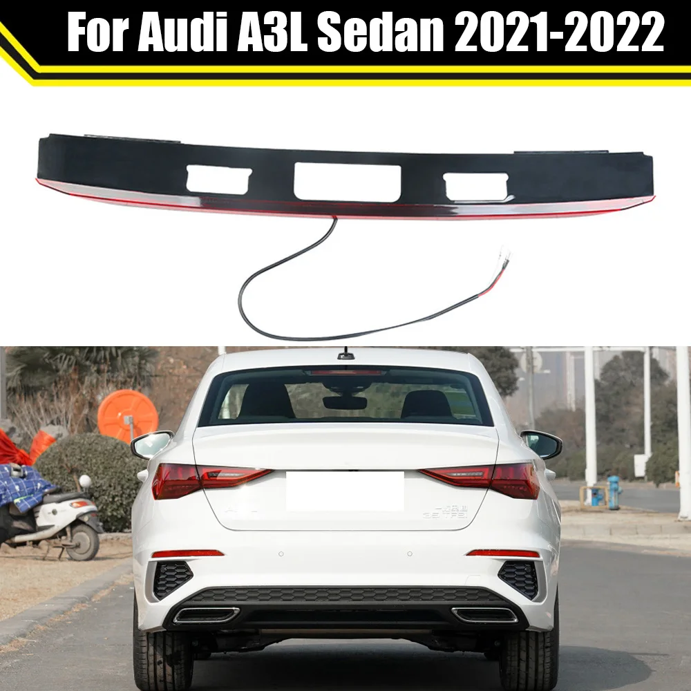 

Modified Taillight Fit For Audi A3L Sedan 2021 2022 Decoration Light Water Flash Dynamic Through Taillamp Assembly Streamer Lamp