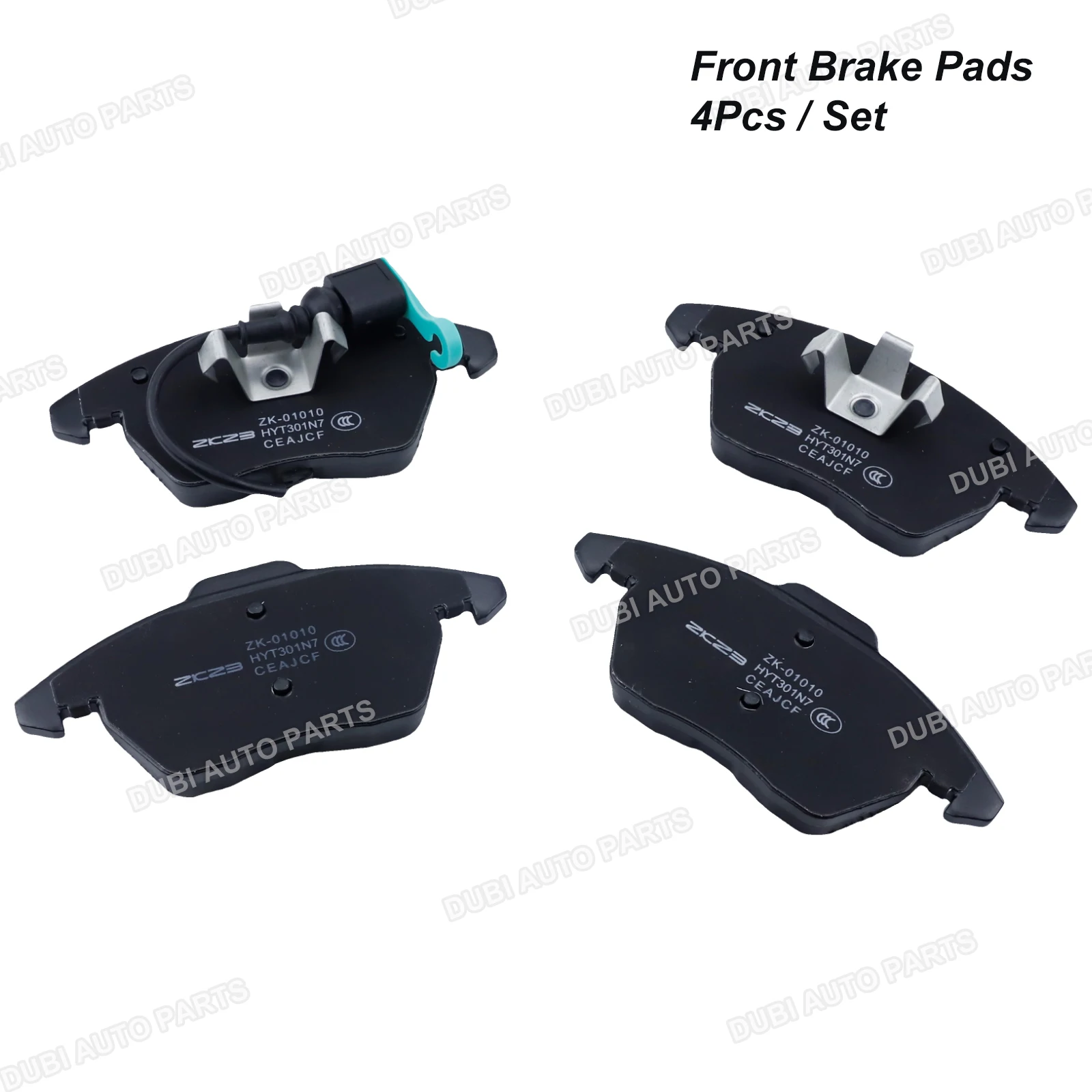 

Front Brake Pads With Cable For CITROEN C4 PEUGEOT 207 3008 307 308 SW AUDI A1 A3 TT VW GOLF JETTA POLO SKODA SUPERB 3C0698151C