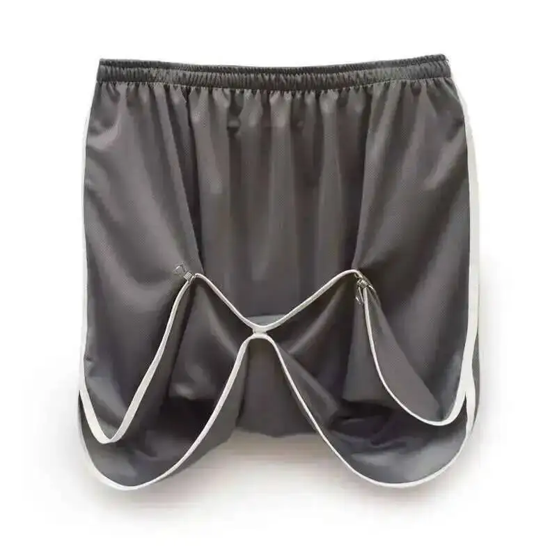 Men's Summer Breathable Sexy Aro Pants Skirt Shorts Male Casual Long Boxers Plus Size Fashion Sleeping Bottoms