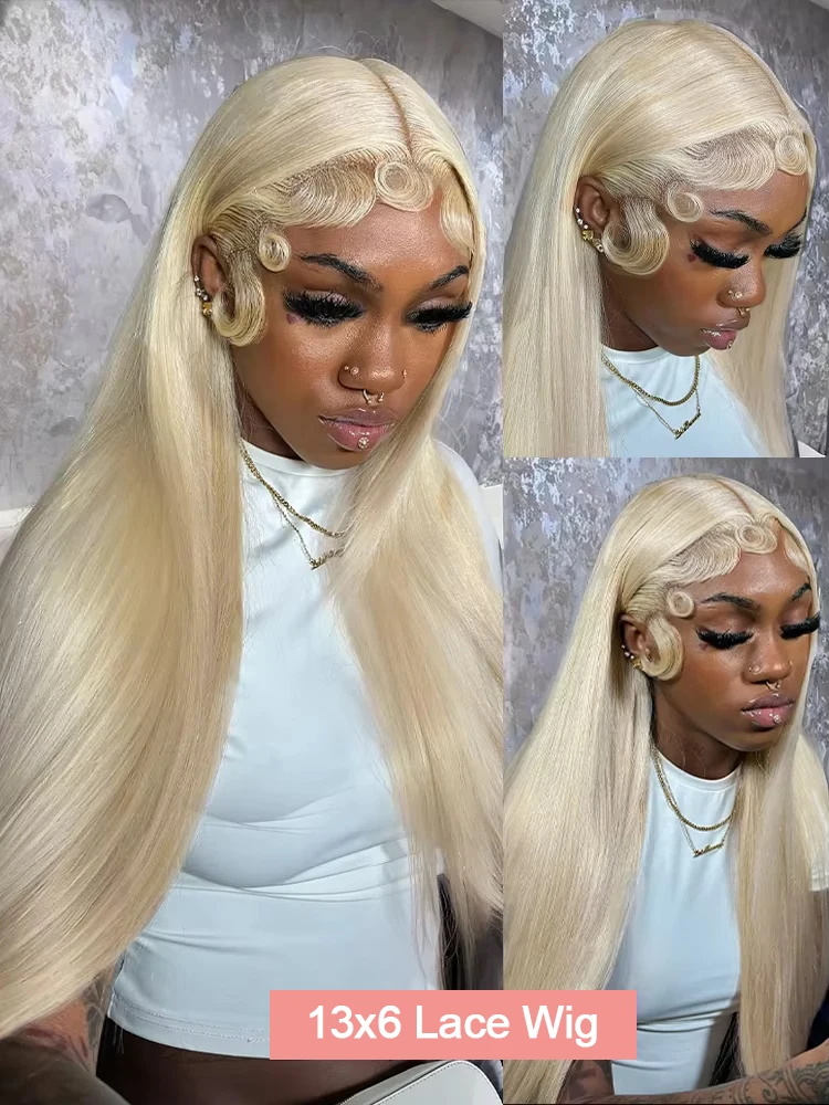 30 40 بوصة شعر مستعار أشقر مستقيم 613 Hd الدانتيل الباروكة الأمامية 13x6 شفاف 250% البرازيلي الملونة الدانتيل الجبهة الباروكات 100% الشعر البشري #3