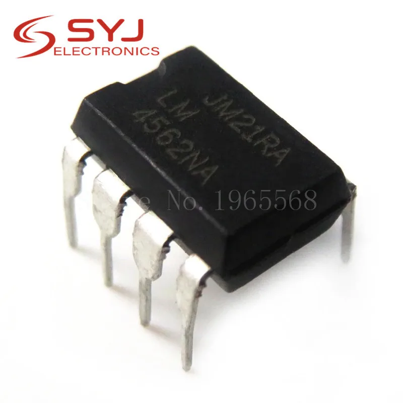 10pcs/lot LM4562NA LM4562 DIP-8 In Stock