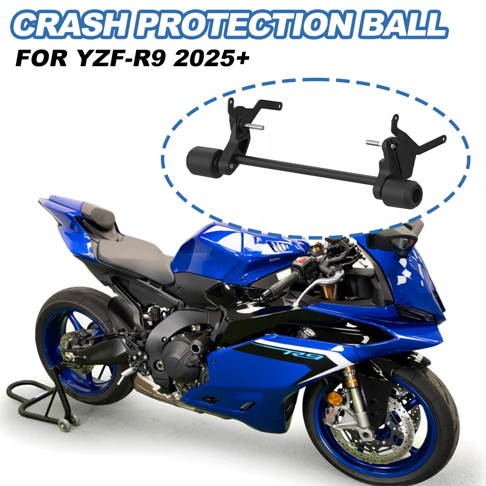

Для YZF-R9 2026 YZF R9 2025 YZFR9: Защита рамы, слайдеры, краш-пады, защита двигателя от падений, аксессуары для мотоциклов