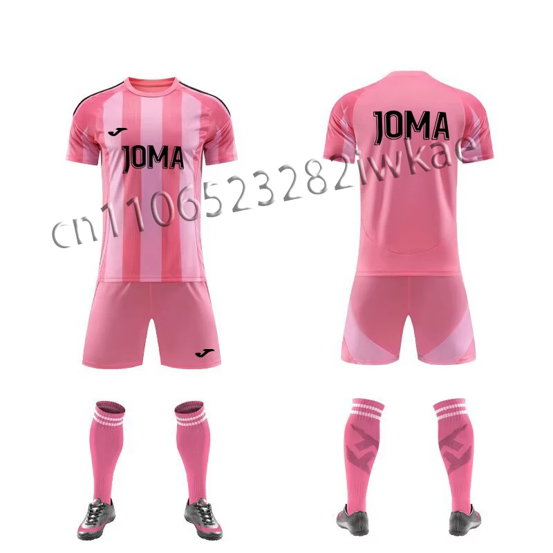 

Летний комплект мужской дышащей и быстросохнущей футболки и шорт JOMA3D с 3D-печатью — спортивный костюм для активного отдыха, фитнеса, велоспорта