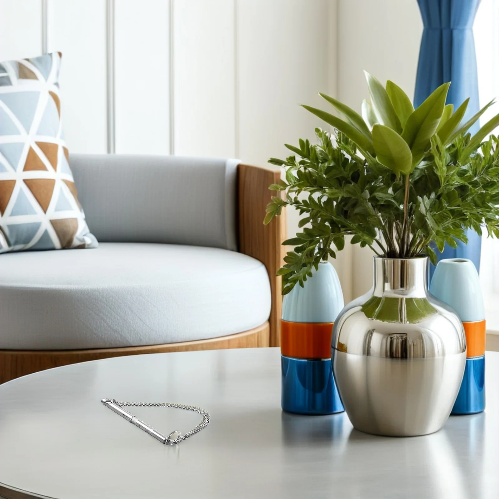 

Dog Training Whistle Stainless Steel Adjustable Pitch Positive Reinforcement Obedience Tool Alternative Collars High