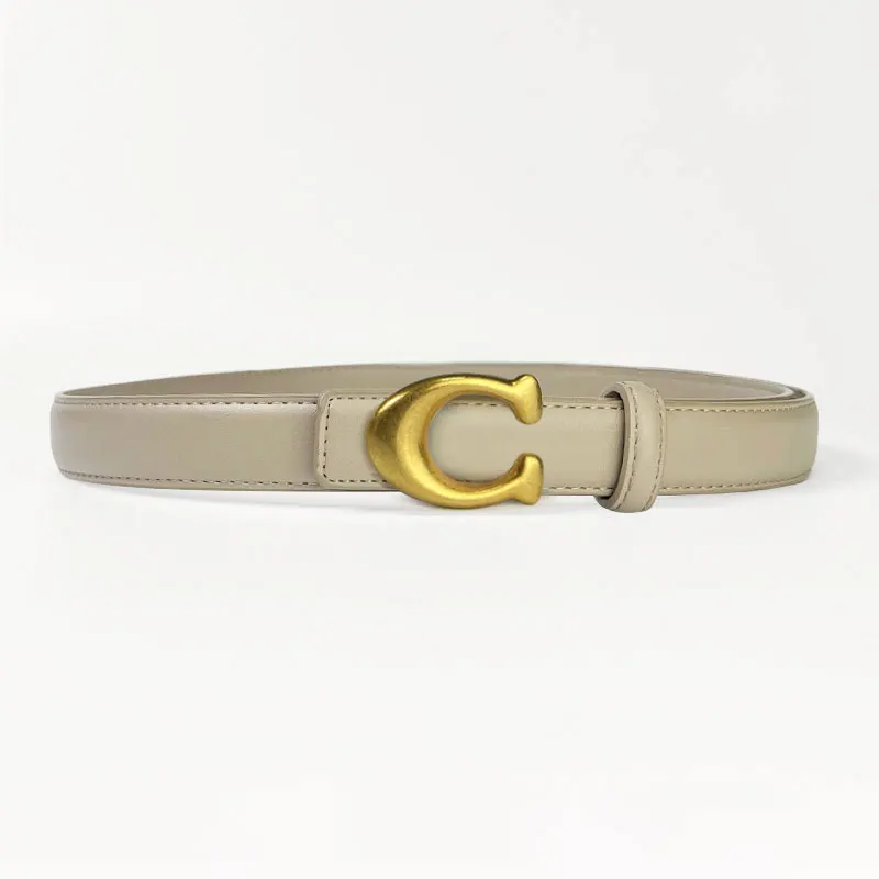 حزام نسائي 2025 جديد أسود بسيط بإبزيم دبوس حزام كاجوال النسخة الكورية من موضة الطلاب