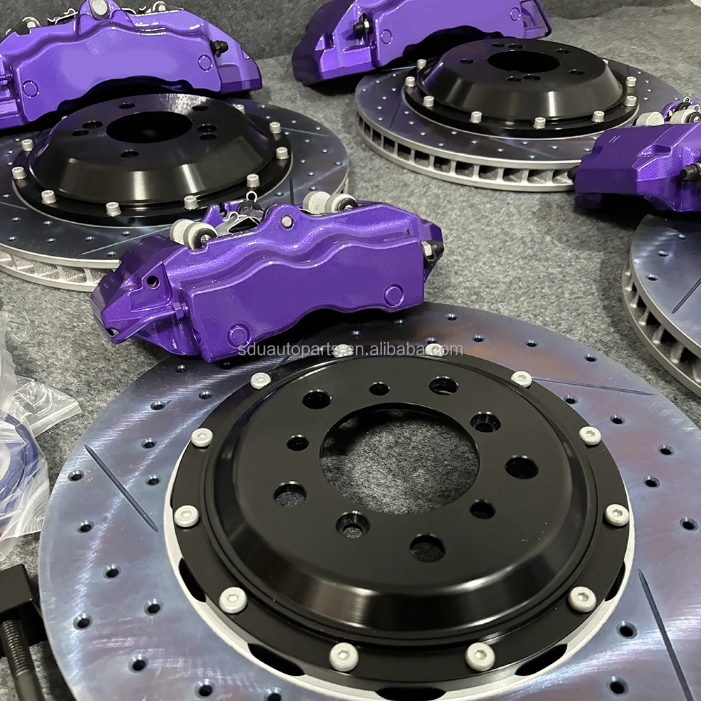 China Wholesale 6 Pistons 18Z Brake Caliper Big 6 Pot Brake Kit Brake Pads Set Car Spare Parts for BMW E46 E63 E90 E92 E93 - Image 2