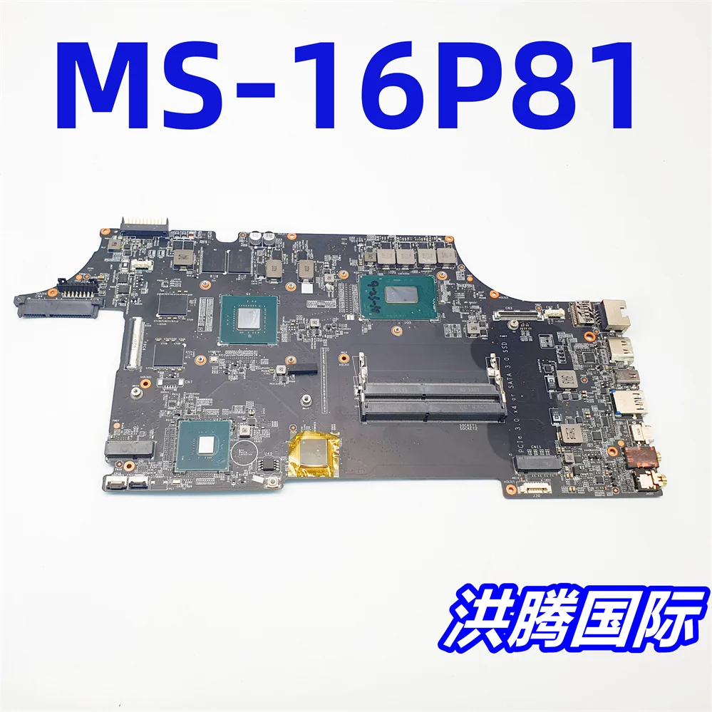 MS-16P81 FOR MSI MS-17C81 GL73 9RCX LAPTOP MOTHERBOARD WITH I7-9750H AND GTX1050M  Fast Shipping